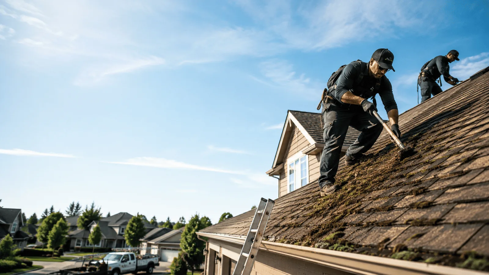 Roof Moss Removal in Hershey, NE near me